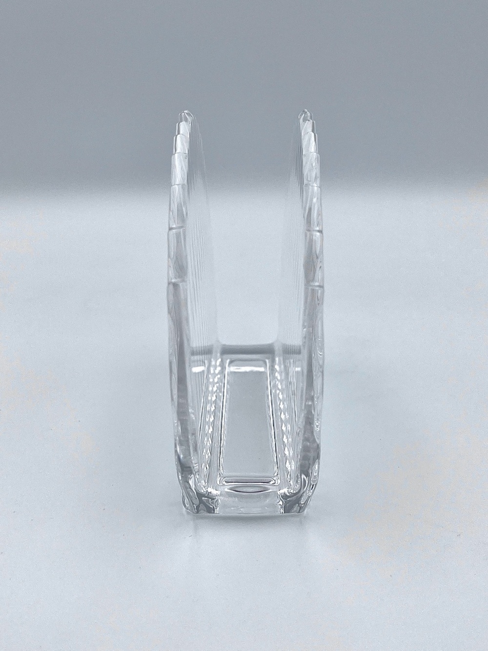 VTG Princess House Royal Highlights #831 Crystal Napkin Holder w 8 Napkin Rings - Picture 5 of 14